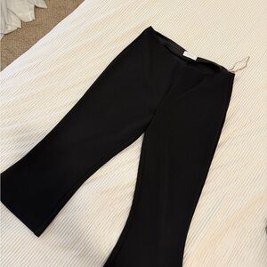 Meshki Classic Black Flare Pants capri,running S